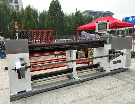Automatyczna siatka diamentowa CNC, sprzęt z sześciokątnej siatki drucianej 2-5 ton