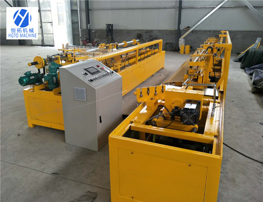 3-fazowa automatyczna maszyna do ogrodzeń łańcuchowych 50 Hz z podwójnym drutem 380v 5,5kw ognioodporna