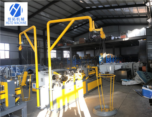 PLC Servo Motor Chain Link Fence Machine Antykorozyjny Automatyczny