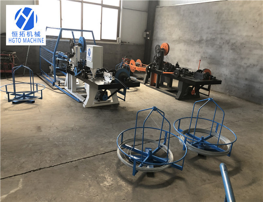 Maszyna do produkcji drutu kolczastego HGTO 3KW, maszyna do ogrodzeń z drutu kolczastego powlekanego PVC