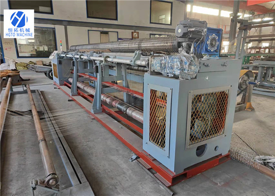 Przemysł hodowlany Sześciokątna maszyna do produkcji siatki drucianej 4000 mm Weaving Cnc