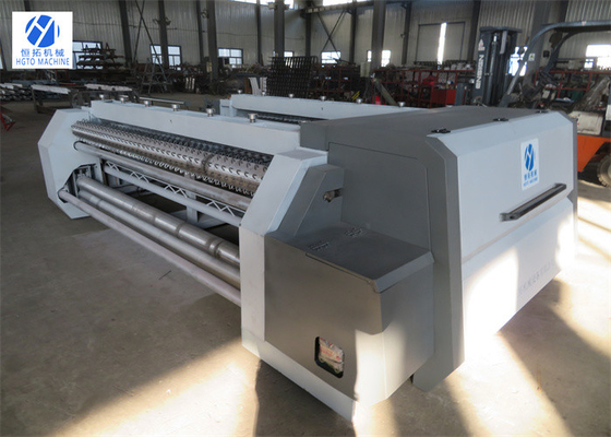 2,0 mm Plc Bezwęzłowa maszyna do produkcji sieci rybackich Odporna na promieniowanie UV szerokość siatki 370 cm